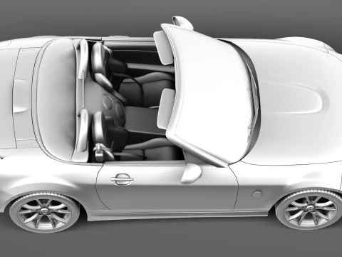 Mazda MX-5 2013 3D Model