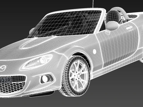Mazda MX-5 2013 3D Model