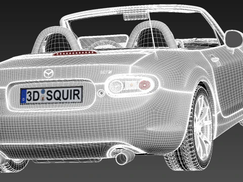 Mazda MX-5 2013 3D Model