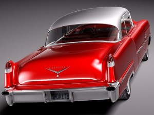 Cadillac Coupe Deville 1956 3D 모델