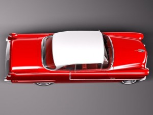 Cadillac Coupe Deville 1956 3D 모델