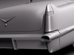 Cadillac Coupe Deville 1956 3D Model