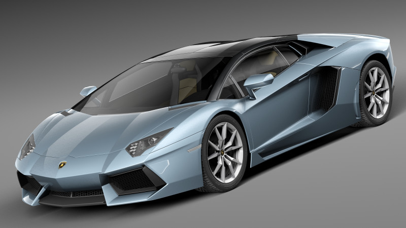 Aventador LP700 4 Roadster 2014 Modello 3D .c4d .max .obj .3ds .fbx .stl .blend 