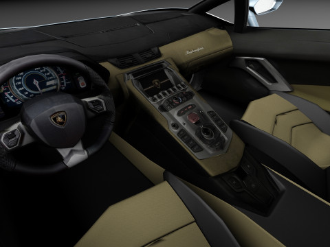 Aventador LP700 4 Roadster 2014 Modello 3D