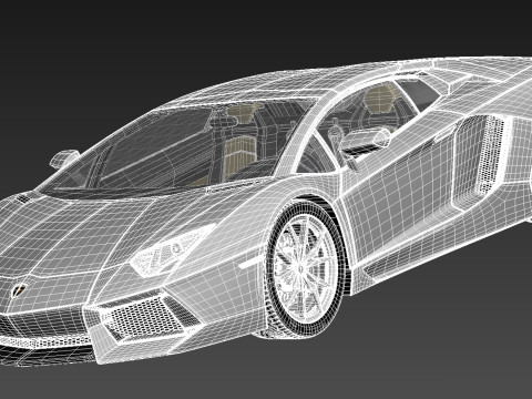 Aventador LP700 4 Roadster 2014 Modello 3D