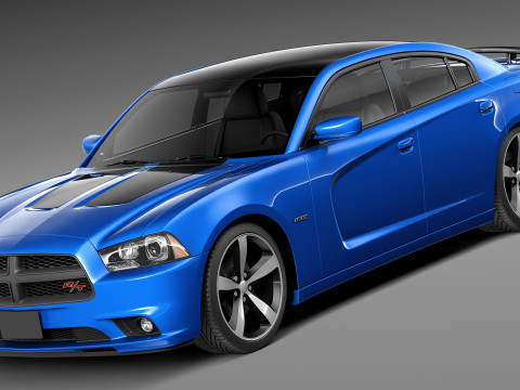Dodge Charger Daytona 2013 3D Model
