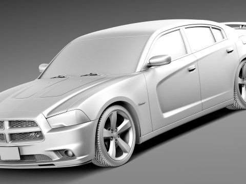 Dodge Charger Daytona 2013 3D 模型