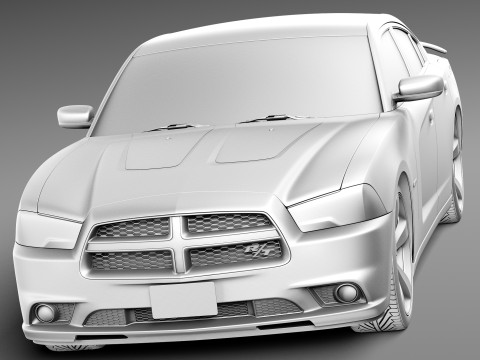 Dodge Charger Daytona 2013 3D 模型