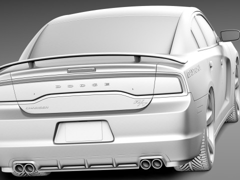 Dodge Charger Daytona 2013 3D 模型