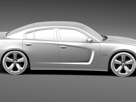 Dodge Charger Daytona 2013 3D 模型