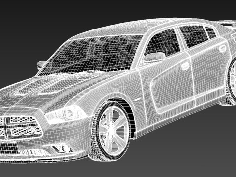 Dodge Charger Daytona 2013 3D 模型