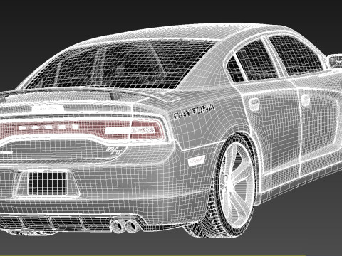 Dodge Charger Daytona 2013 3D 模型