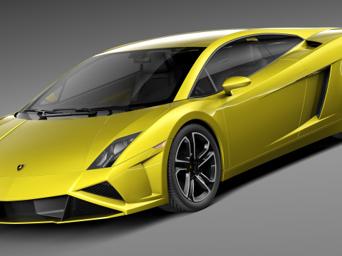 Gallardo LP560-4 2013 Modelo 3D