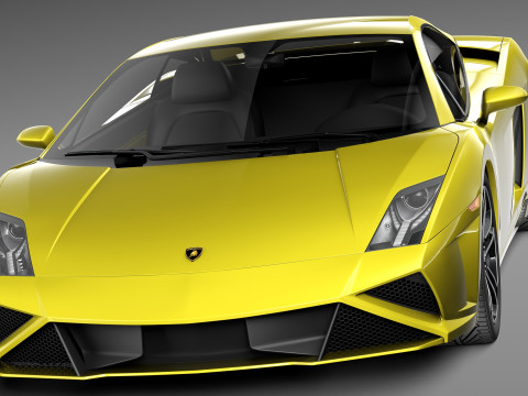 Gallardo LP560-4 2013 3D Model
