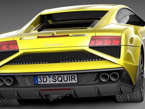 Gallardo LP560-4 2013 3D Model