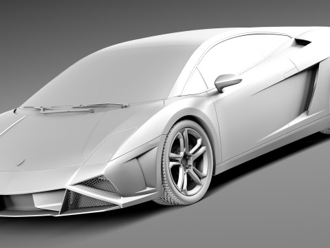Gallardo LP560-4 2013 3D Model