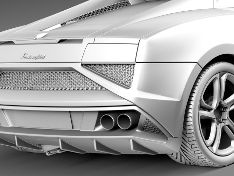 Gallardo LP560-4 2013 3D Model