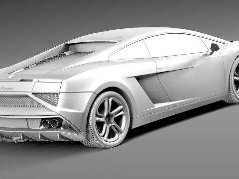 Gallardo LP560-4 2013 3D Model