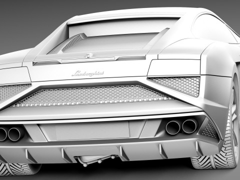 Gallardo LP560-4 2013 3D Model