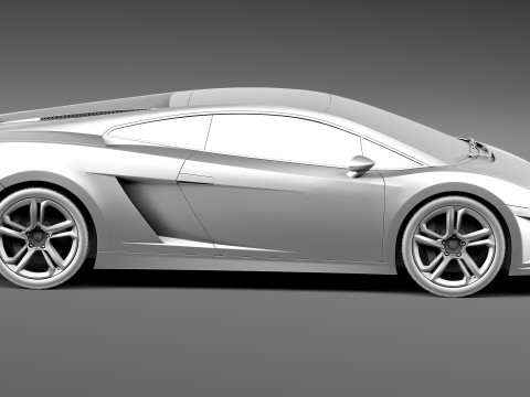 Gallardo LP560-4 2013 3D Model