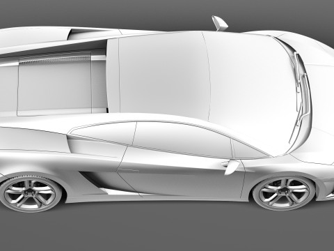 Gallardo LP560-4 2013 3D Model