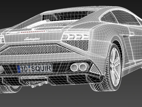 Gallardo LP560-4 2013 3D Model