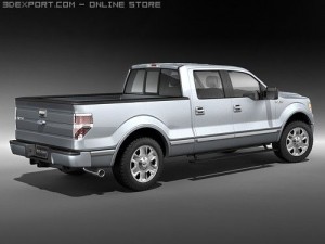 F-150 Crew Cab 2009 3Dモデル