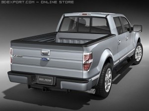 F-150 Crew Cab 2009 3Dモデル