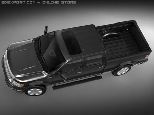 F-150 Crew Cab 2009 3Dモデル