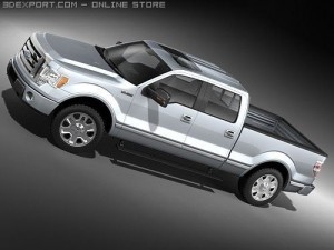 F-150 Crew Cab 2009 3Dモデル