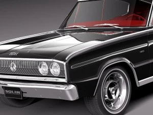 Dodge Charger 1966 3D Model