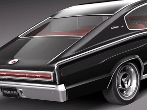 Dodge Charger 1966 3D Model