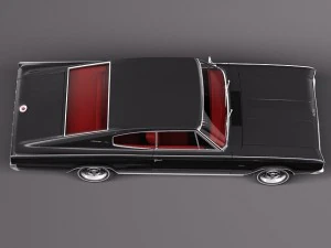 Dodge Charger 1966 3D Model
