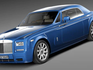 Rolls Royce Phantom Coup&eacute; 2013 3D Model