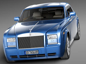 Rolls Royce Fantasma Coup&eacute; 2013 Modelo 3D