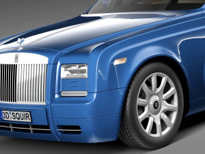 Rolls Royce Fantasma Coup&eacute; 2013 Modelo 3D