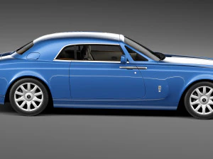 Rolls Royce Fantasma Coup&eacute; 2013 Modelo 3D