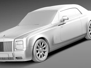 Rolls Royce Fantasma Coup&eacute; 2013 Modelo 3D