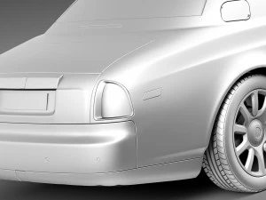 Rolls Royce Fantasma Coup&eacute; 2013 Modelo 3D
