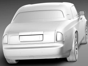 Rolls Royce Fantasma Coup&eacute; 2013 Modelo 3D