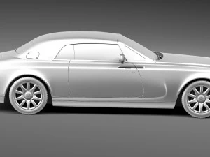 Rolls Royce Fantasma Coup&eacute; 2013 Modelo 3D