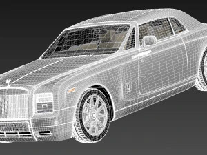 Rolls Royce Fantasma Coup&eacute; 2013 Modelo 3D