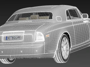 Rolls Royce Fantasma Coup&eacute; 2013 Modelo 3D