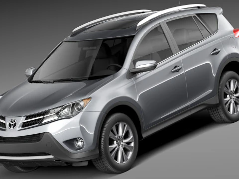 Toyota RAV42013 Modello 3D