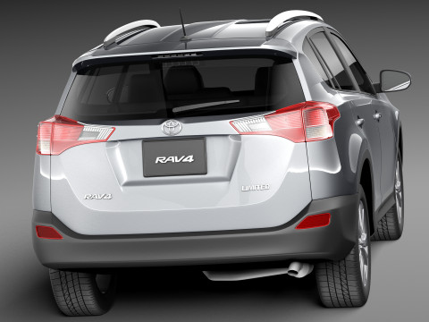 Toyota RAV4 2013 Modelo 3D