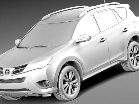 Toyota RAV4 2013 Modelo 3D