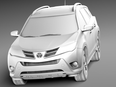 Toyota RAV4 2013 Modelo 3D