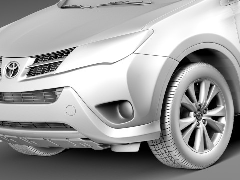 Toyota RAV4 2013 Modelo 3D