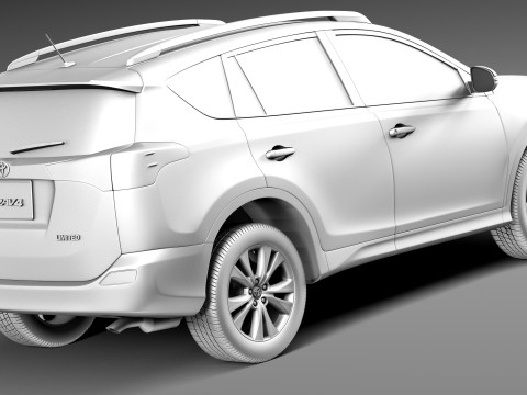 Toyota RAV4 2013 Modelo 3D