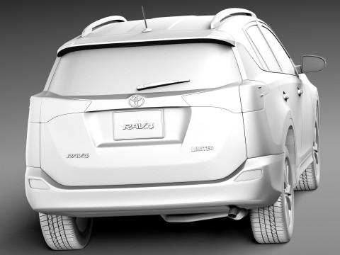 Toyota RAV4 2013 Modelo 3D